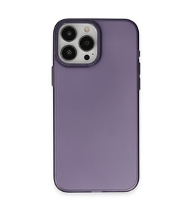 Northcity iPhone 15 Pro Max Modos Metal Kılıf Derin Mor - Premium Koruma ve Modern Görünüm