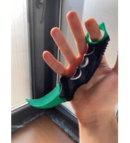 Karambit Oyuncak - 3D Tasarım Koleksiyonluk Hobi Ürünü - 16 cm
