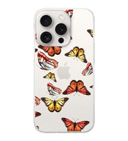 PrintiFy Apple  iPhone 15 Pro ile Uyumlu 1mm Slim Fit Water Color 2 Baskılı Şeffaf  Kılıf