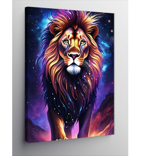 Kanvas Tablo Astral Aslan