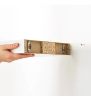 IKEA Lack Duvar Rafı 30X26 Cm - Beyaz