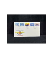 1979 Jersey Uluslararası Hava Rallisi İlk Gün Zarfı FDC 25. Yıldönümü İnternational Air Rally 25. A