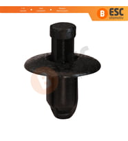 Mitsubishi için 10 Adet İç Döşeme Tampon ve Izgara Klips MB619582