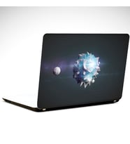 Uydu Low Poly Laptop Sticker 15.4 inch (37X26CM)
