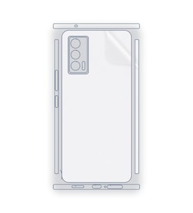 SChitec VIVO IQOO Neo 5 Uyumlu Fullbody Arka Kaplama Hidrojel Koruyucu Film