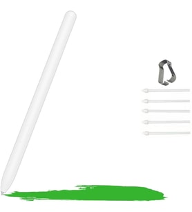 Samsung Galaxy Tab S6 Lite P610 P620 İle Uyumlu Spen Stylus Tablet Kalemi Yedek Uç Seti (Beyaz)