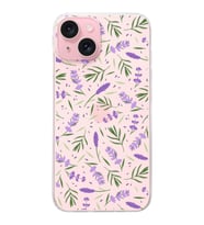 PrintiFy Apple  iPhone 15 ile Uyumlu 1mm Slim Fit Water Color 3 Baskılı Şeffaf  Kılıf