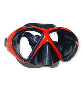 Diving Dalış Maskesi Yetişkin - 51701-Kirmizi (Lisinya)