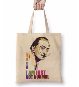 Salvador Dali Bez Çanta Uzun Saplı