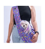 Pawstar Kedi, Küçük Köpek Taşıma Çantası Ice Cream CrossBody Bag 2-6 Kg