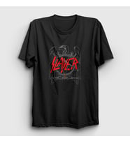 Presmono Unisex Siyah Black Eagle Slayer T-Shirt 111060tt