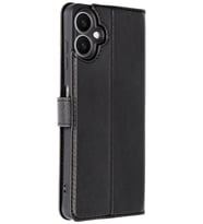 Northcity Samsung Galaxy A07 4G Uyumlu Trend S Plus Kapaklı Kılıf - Siyah