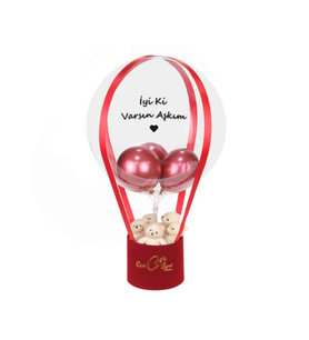 Kırmızı Kutuda Ayıcıklar – Balon Kutusu