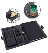 Hediye Kutusunda Kişiye Özel Wireless Powerbank 5000 mAh Akıllı Organizer