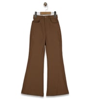 Kız Çocuk İspanyol Lastikli 5 Cep Pantolon BGL-ST05212 (Camel)