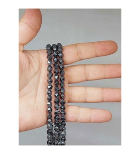 Hematit Taşı Şekilli 6*5.5mm Dizi (52302)