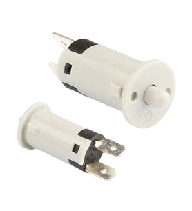 Ic-187A Kapak Switch Ø12mm (Nc) Pbs-25B Beyaz 25857