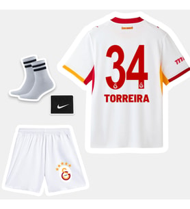 Torreıra-34 Gâlâtâsârây 26-27 Yeni Sezon Çocuk Futbol Forması - 4'lü Set