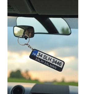 KİŞİYE ÖZEL PLAKALIK ANAHTARLIK