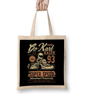 Go Kart Champion Racer Super Speed Bez Çanta Uzun Saplı
