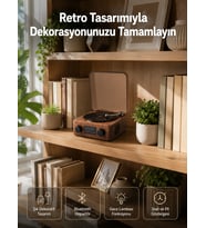 Dekoratif Gece Işıklı Hoparlör – Saatli Tasarım Yeni Nesil