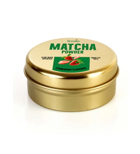 Fibrelle Matcha Çilek    25 g  ( Teneke Kutu )