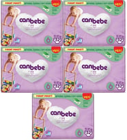 Canbebe Bebek Bezi Beden:6 (15-27Kg) Extra Large 160 Adet Mega Fırsat Pk