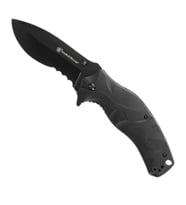 Smith Wesson® Black Ops Recurve Katlanır Tırtıklı Çakı 1136220