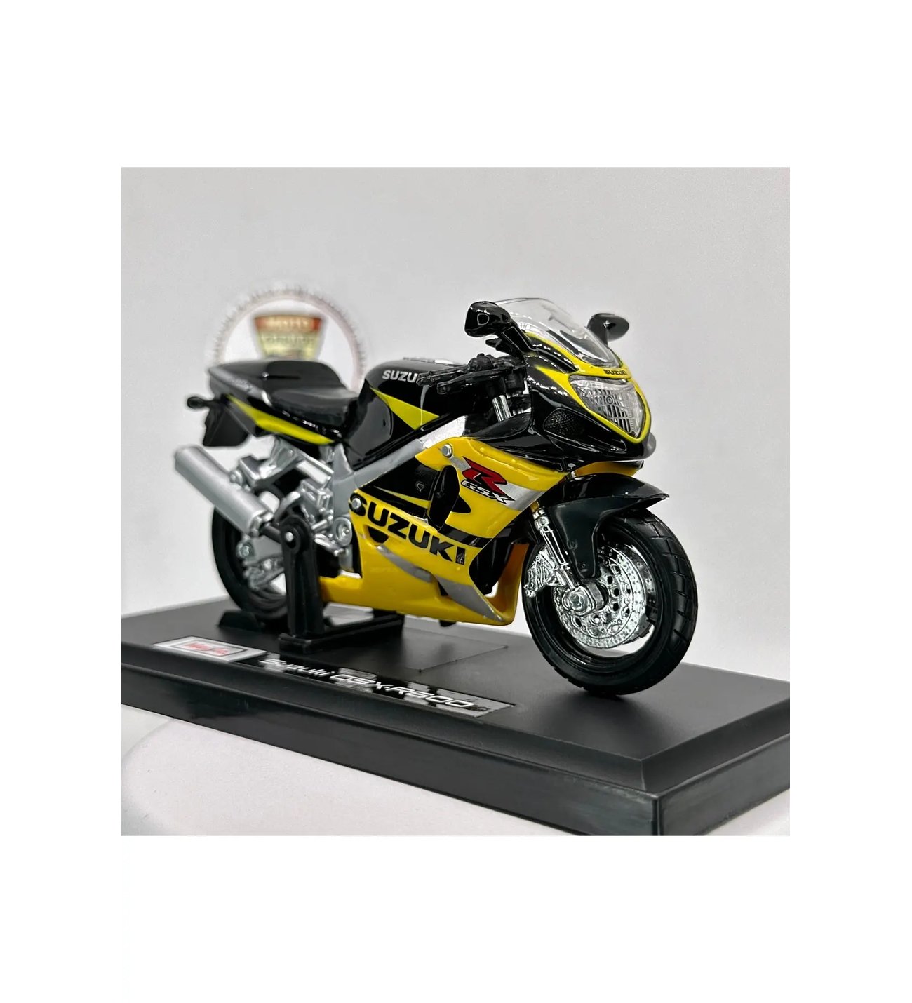 Suzuki GSX-R600 1:18 Diecast Maket Motor – Lisanslı Metal Model