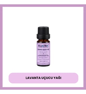 KUATRA Lavanta Uçucu Yağı 10 ml Lavandula Angustifolia Aromaterapi