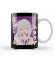Re Zero Emilia Kupa Bardak Porselen