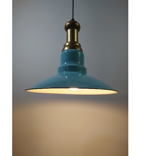 MYLİGHTS  TURKUAZ  YEŞİL  METAL SARKIT VİNTAGE AVİZE BRONZ ASKILI