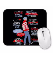 BTS Suga Quotes Mouse Pad