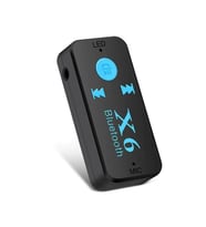 Hadron HD9004 Hafıza Kart Yuvalı Aux Araç Muzik Bluetooth Dongle (Siyah)