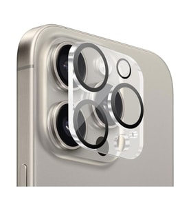 Vendas iPhone 14 Pro Uyumlu Integrad Tam Uyumlu Kamera Lens Koruyucu (Renksiz)