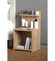 Komodin Raf Salon Ofis Dolabı Ceviz 32*35*63