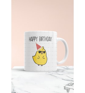 Happy Birthday Baskılı Kupa Bardak