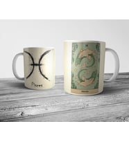Pixxa Balık Burcu Pisces Burç Kupa Bardak  