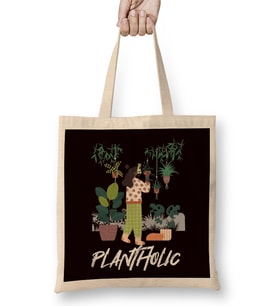 Plantholic Planting Indoor Plants Collector Hobby Gardener Bez Çanta Uzun Saplı