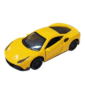 Çek Bırak Metal Araba - 4311B - Sarı