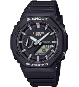 CASIO G-SHOCK GA-2100RL-1ADR SİYAH SİLİKON KORDON ANALOG/DİJİTAL ERKEK KOL SAATİ