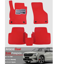 SKODA KODİAQ (2024-2025) Uyumlu EVA Paspas Tam Set–Oto Paspas,Araca Özel,Kolay Montaj