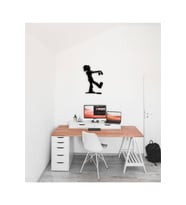 Yürüyen Zombi Tablo Mdf Lazer Kesim
