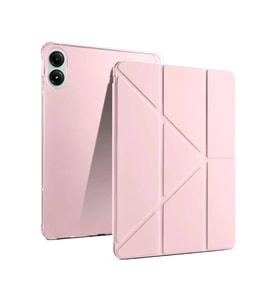 Durukar® Redmi Pad Pro 12.1 Kılıf Kalemlikli Mars Tablet Kılıfı - Rose Gold