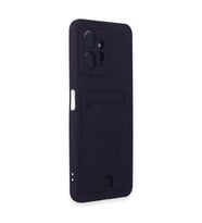 Note 12 4g Kılıf Kelvin Kartvizitli  - Derin Mor