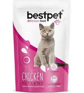 Bestpet Tavuklu Yavru Kedi Maması 1 Kg