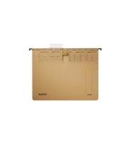 Leitz Askılı Dosya Telli Karton A4 Kahverengi (10 Lu Paket)