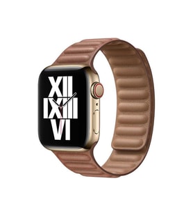 Apple Watch 38mm KRD-34 Deri Görünümlü Kordon (Kahverengi)
