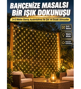 Sıcak Gün Işığı LED ile Geniş Alanlarda Göz Alıcı Dekorasyon