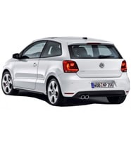 Volkswagen Polo (2010-2016) GTI Yan Marşpiyel Seti (Plastik)